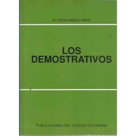 LOS DEMOSTRATIVOS