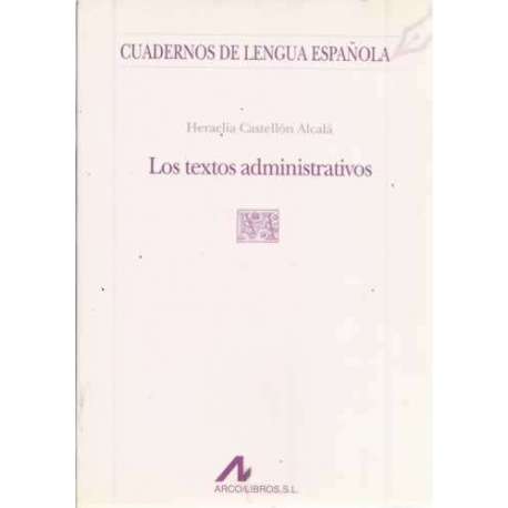 Los textos administrativos