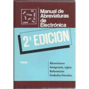 Manual de abreviaturas de electrónica
