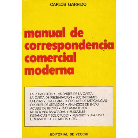 Manual de correspondencia comercial moderna