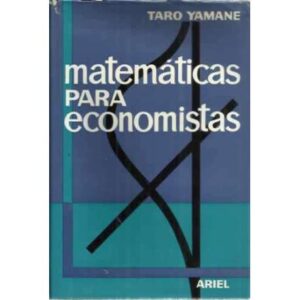 MATEMÁTICAS PARA ECONOMISTAS
