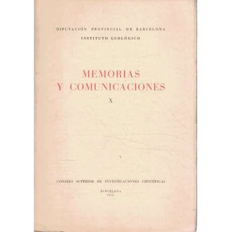 Memorias y comunicaciones x