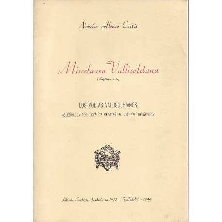 Miscelánea Vallisoletana (Séptima serie)