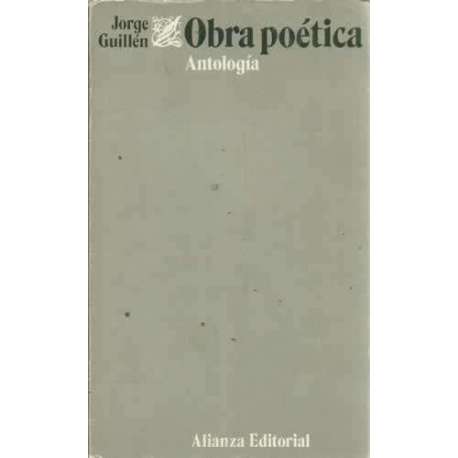 OBRA POÉTICA. ANTOLOGÍA