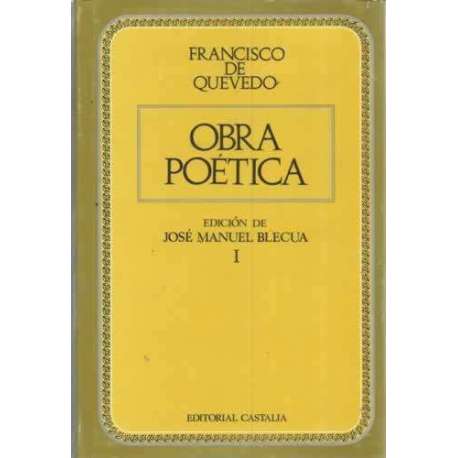 Obra poética I