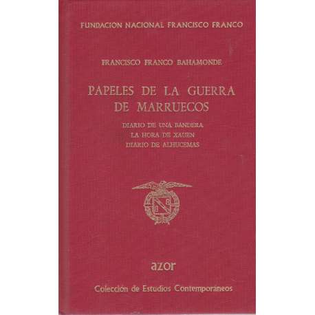 Papeles de la guerra de Marruecos