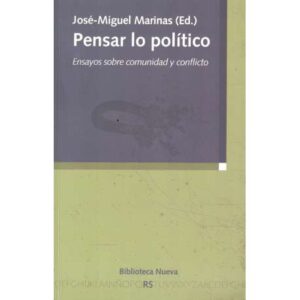Pensar lo político. Ensayos sobre comunidad y conflicto