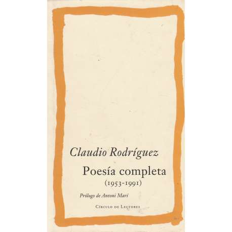 Poesía completa (1953-1991)