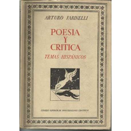 Poesía y crítica