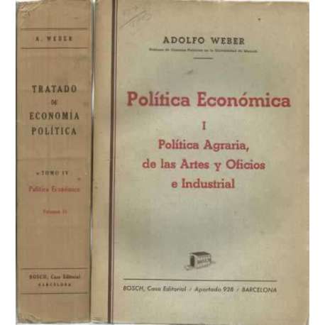 POLÍTICA ECONÓMICA. 2 tomos