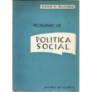PROBLEMAS DE POLÍTICA SOCIAL