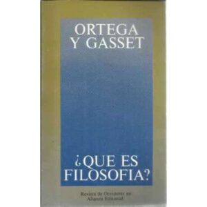 ¿Qué es filosofía?