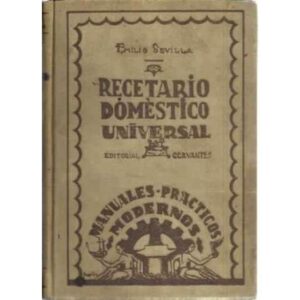 Recetario doméstico universal