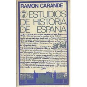 SIETE ESTUDIOS DE HISTORIA DE ESPAÑA