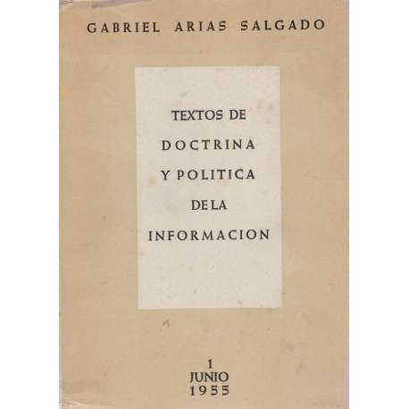 Textos de doctrina y política de la información