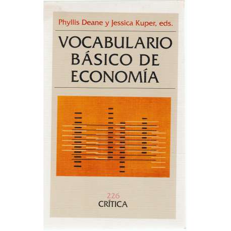 Vocabulario básico de economía