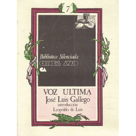 Voz última