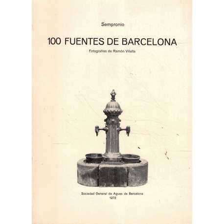 100 Fuentes de Barcelona
