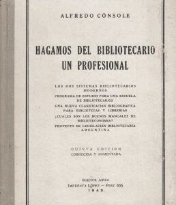 Hagamos del bibliotecario un profesional