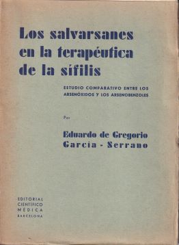 Los salvarsanes en la terapéutica de la sífilis