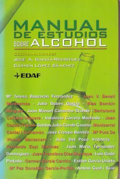 Manual de estudios sobre alcohol