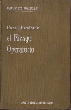 Para disminuir el riesgo operatorio
