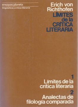 Límites de la crítica literaria