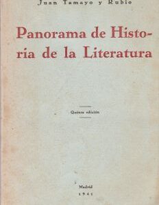 Panorama de historia de la literatura