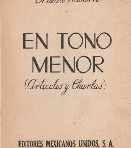 En tono menor (Artículos y charlas)