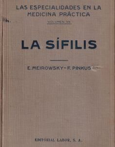 La sífilis (con especial consideración de los órganos internos)