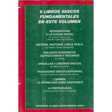 6 Libros vascos fundamentales