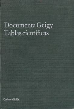 Documenta Geigy. Tablas científicas