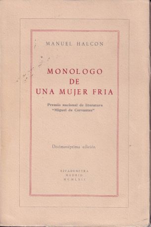 Monólogo de una mujer fría