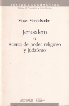 Jerusalem o acerca de poder religioso y judaísmo