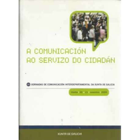 A comunicación ao servizo do cidadán