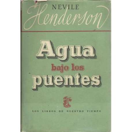 Agua bajo los puentes