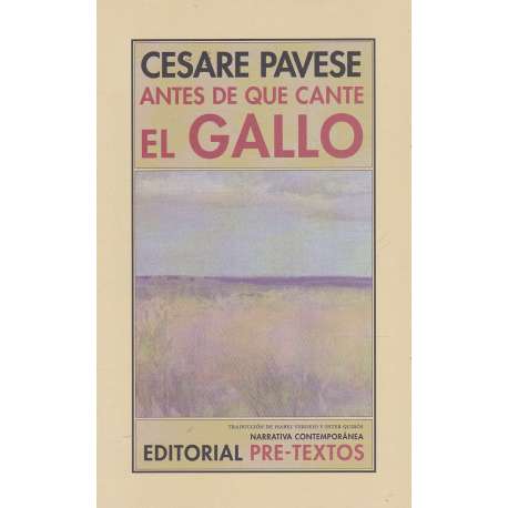 Antes de que cante el gallo