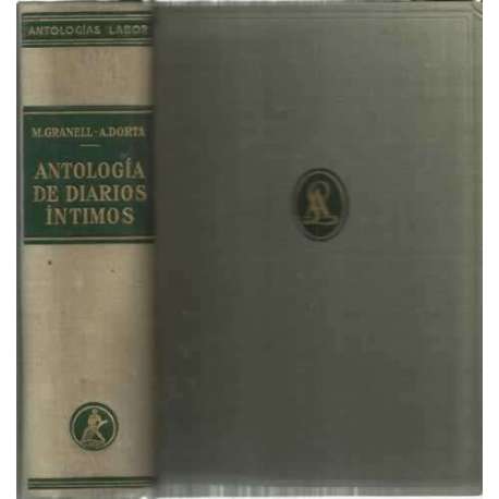 ANTOLOGÍA DE DIARIOS ÍNTIMOS