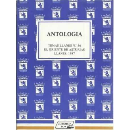 Antología. Temas Llanes nº36. El oriente de Asturias, Llanes, 1987
