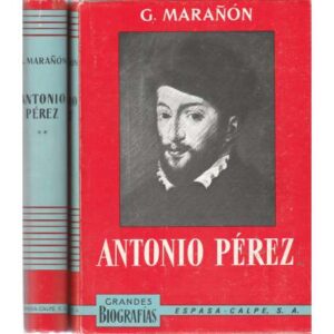 Antonio Pérez. 2 tomos
