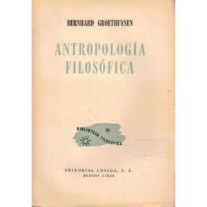 Antropología filosófica