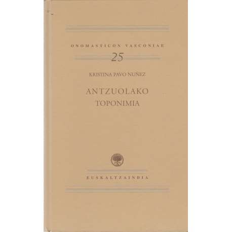 Antzuolako / Toponimia
