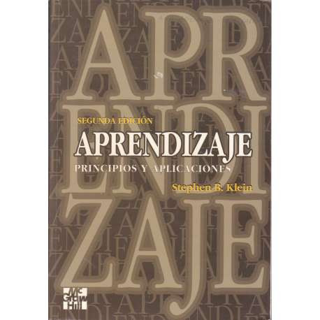 Aprendizaje. Principios y aplicaciones. Segunda parte