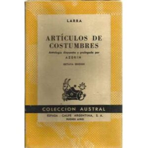 Artículos de costumbres