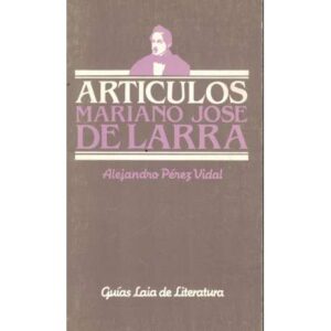 Artículos Mariano José de Larra