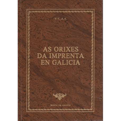 As orixes da imprenta en Galicia