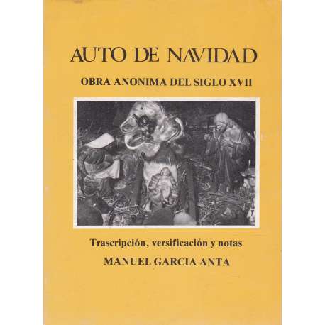 Auto de Navidad. Obra anónima del siglo XVII