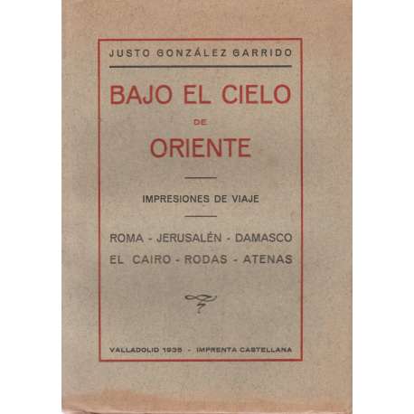 Bajo el cielo de Oriente