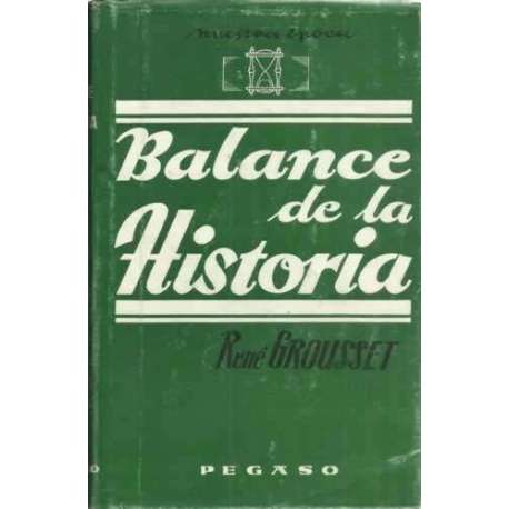 BALANCE DE LA HISTORIA
