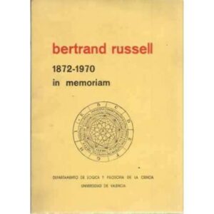 Bertrand Russell. 1872-1970 in memoriam